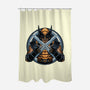 Become Indestructible-None-Polyester-Shower Curtain-glitchygorilla