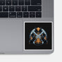 Become Indestructible-None-Glossy-Sticker-glitchygorilla