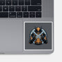 Become Indestructible-None-Glossy-Sticker-glitchygorilla