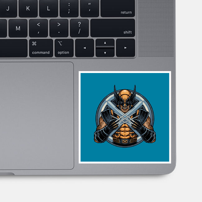 Become Indestructible-None-Glossy-Sticker-glitchygorilla