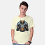 Become Indestructible-Mens-Basic-Tee-glitchygorilla