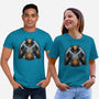 Become Indestructible-Unisex-Basic-Tee-glitchygorilla