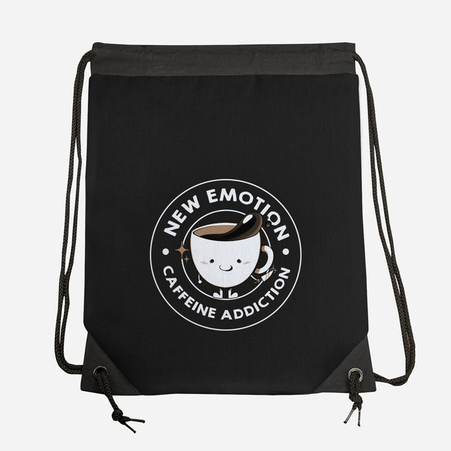 New Emotion Caffeine Addiction-None-Drawstring-Bag-tobefonseca