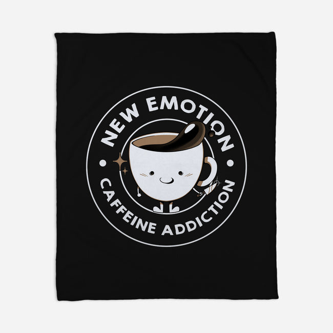 New Emotion Caffeine Addiction-None-Fleece-Blanket-tobefonseca