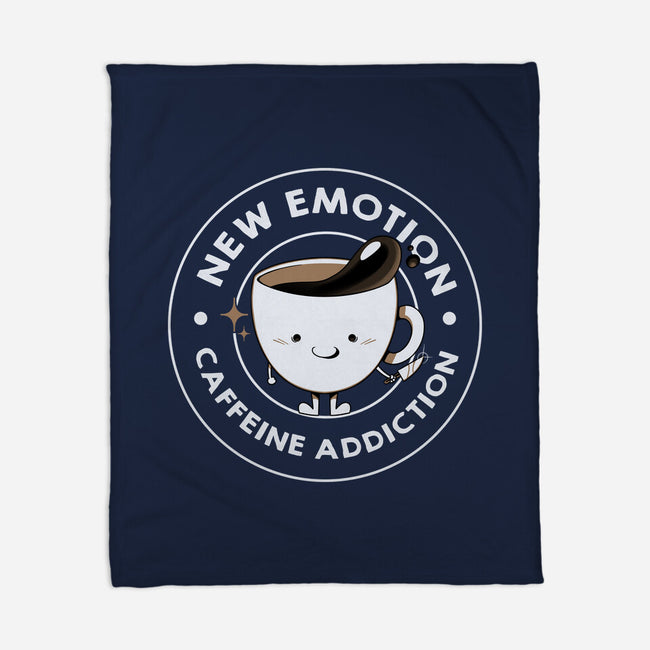 New Emotion Caffeine Addiction-None-Fleece-Blanket-tobefonseca