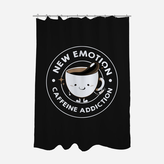 New Emotion Caffeine Addiction-None-Polyester-Shower Curtain-tobefonseca