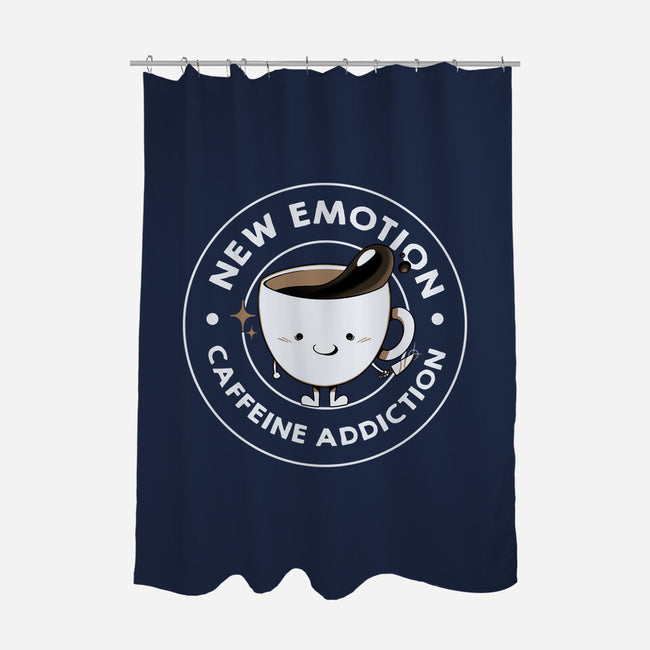 New Emotion Caffeine Addiction-None-Polyester-Shower Curtain-tobefonseca