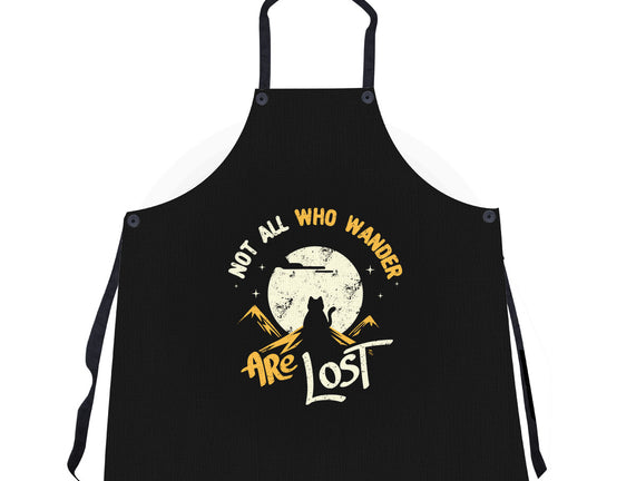 Not All Who Wander Are Lost Cat