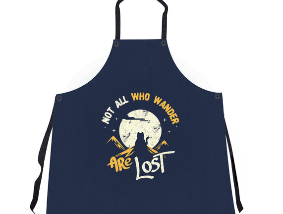 Not All Who Wander Are Lost Cat