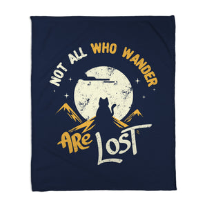 Not All Who Wander Are Lost Cat
