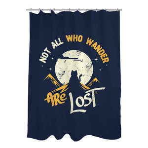Not All Who Wander Are Lost Cat