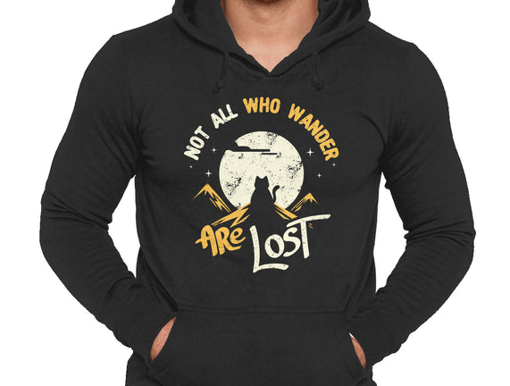 Not All Who Wander Are Lost Cat