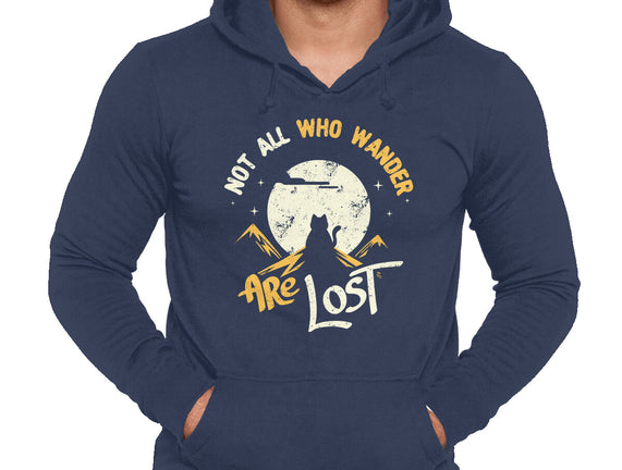 Not All Who Wander Are Lost Cat