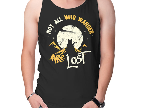 Not All Who Wander Are Lost Cat
