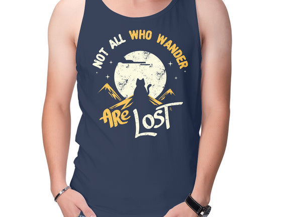 Not All Who Wander Are Lost Cat