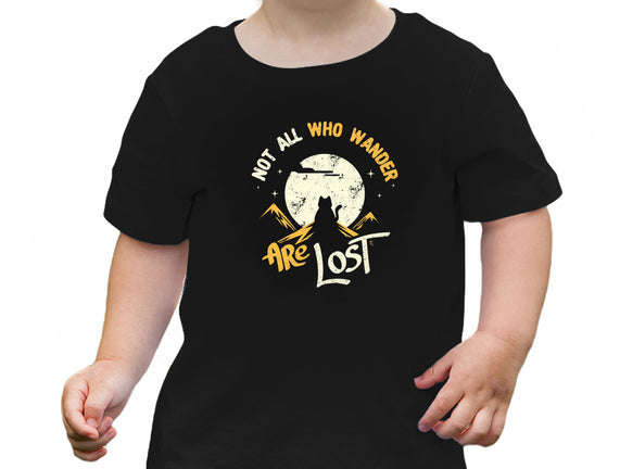 Not All Who Wander Are Lost Cat