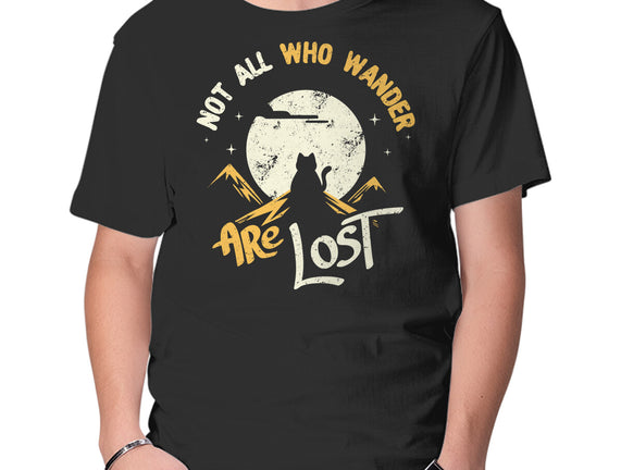 Not All Who Wander Are Lost Cat