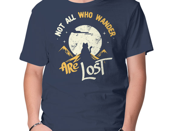 Not All Who Wander Are Lost Cat