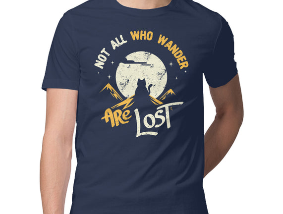 Not All Who Wander Are Lost Cat