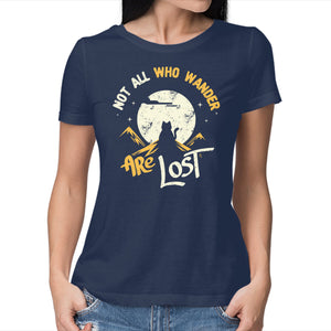 Not All Who Wander Are Lost Cat