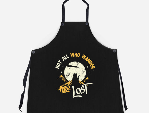 Not All Who Wander Are Lost Cat