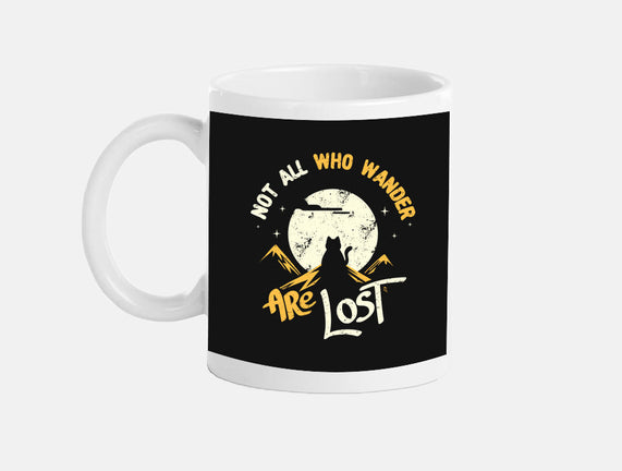 Not All Who Wander Are Lost Cat