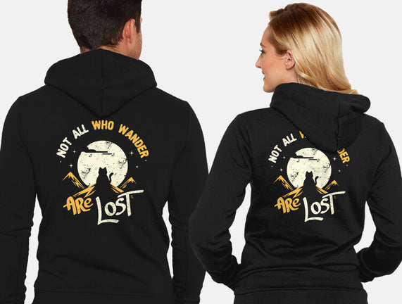 Not All Who Wander Are Lost Cat