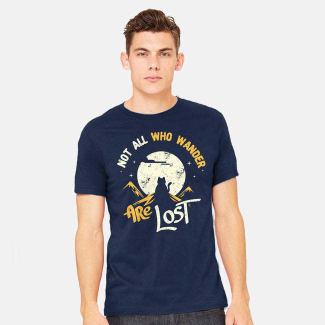 Not All Who Wander Are Lost Cat-Mens-Heavyweight-Tee-tobefonseca