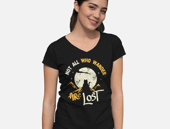 Not All Who Wander Are Lost Cat