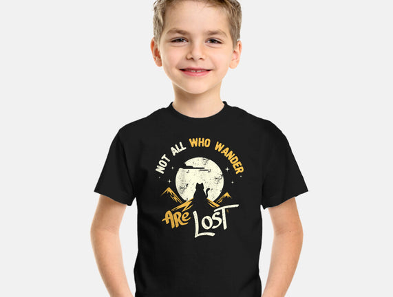 Not All Who Wander Are Lost Cat