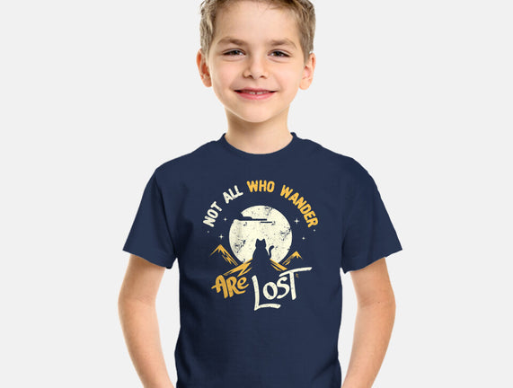 Not All Who Wander Are Lost Cat