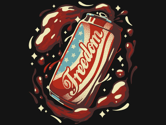 Freedom USA Soda Can