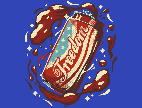 Freedom USA Soda Can