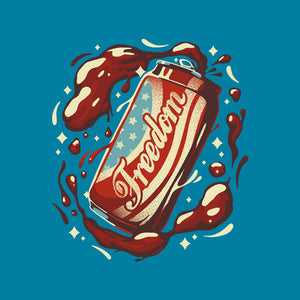 Freedom USA Soda Can