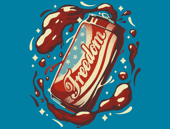 Freedom USA Soda Can