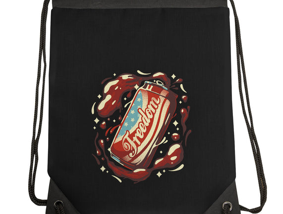 Freedom USA Soda Can