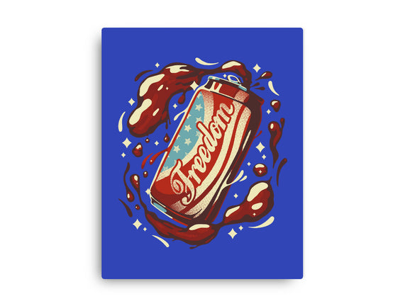 Freedom USA Soda Can