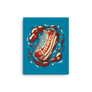 Freedom USA Soda Can