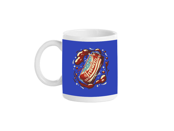 Freedom USA Soda Can