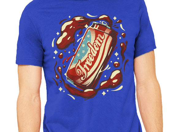 Freedom USA Soda Can