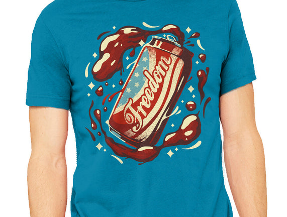 Freedom USA Soda Can