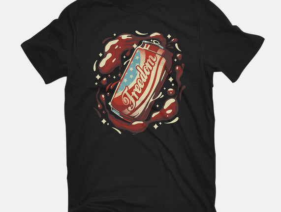Freedom USA Soda Can