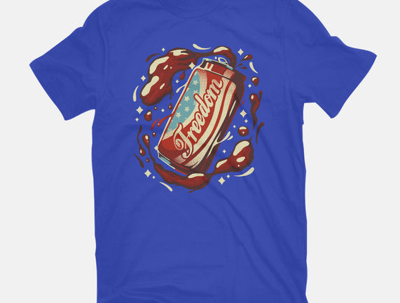 Freedom USA Soda Can