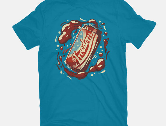 Freedom USA Soda Can