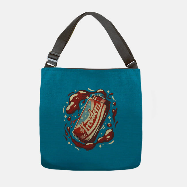 Freedom USA Soda Can-None-Adjustable Tote-Bag-tobefonseca