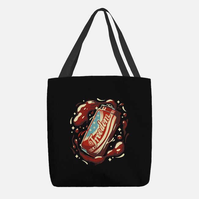 Freedom USA Soda Can-None-Basic Tote-Bag-tobefonseca