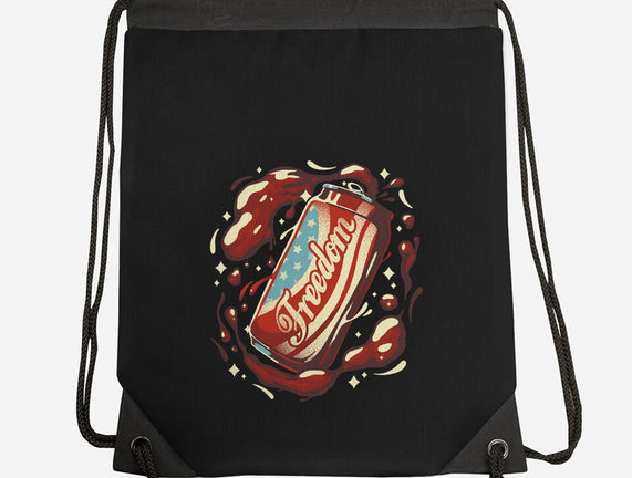 Freedom USA Soda Can