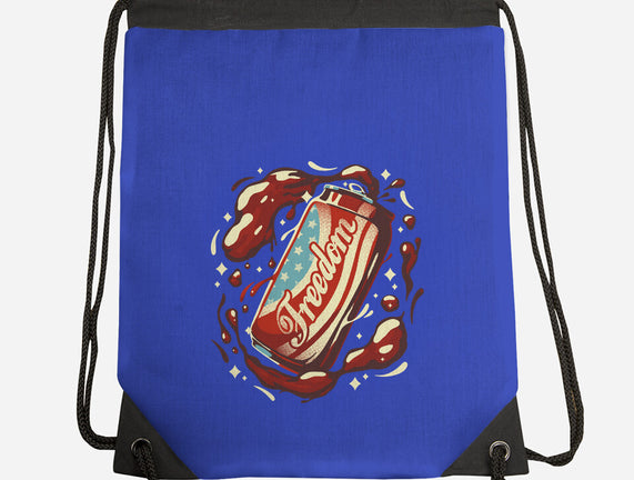 Freedom USA Soda Can
