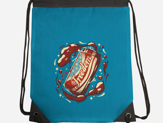 Freedom USA Soda Can