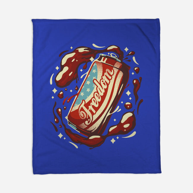 Freedom USA Soda Can-None-Fleece-Blanket-tobefonseca